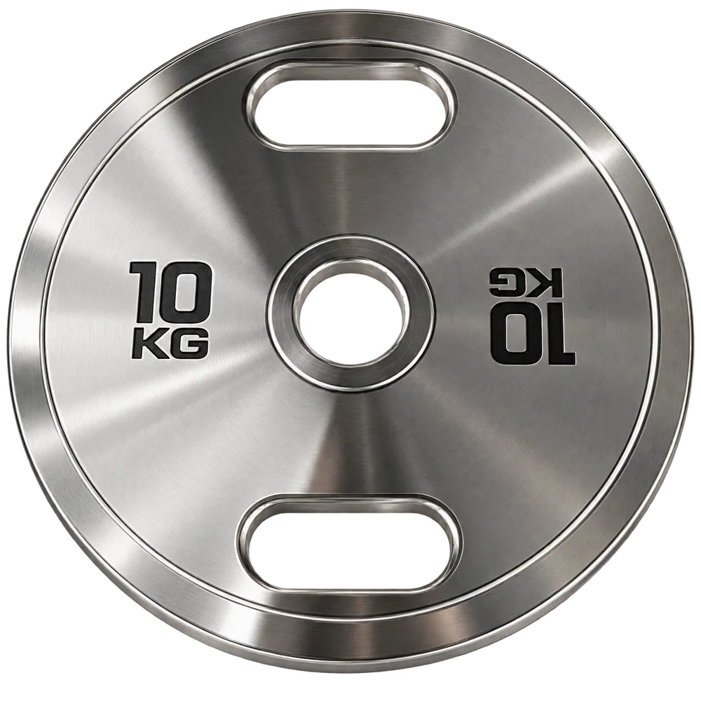 Anilha Olímpica Inox 304 Platinum 51 mm