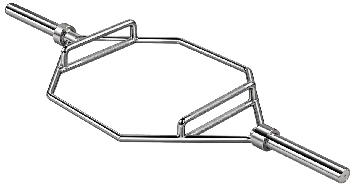 Barra Hexagonal Olímpica Cromada