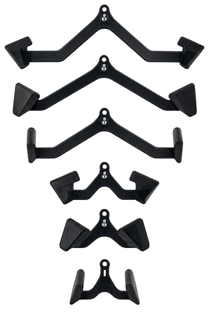 Kit Puxadores Anatômicos 7 Emborrachado